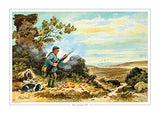 grouse shooting cartoon