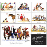 Horse, Hound and Farm Animal Christmas Cards Multipack by Alex Underdown