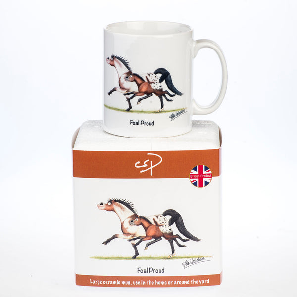 Horse mug. Foal Proud by Alex Underdown