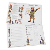 Shoot Game Cards: The Shoot Captain by Bryn Parry, from Countryside Greetings. This set includes two sustainably printed cards—one with instructions and one listing birds and animals—featuring Bryn Parry’s colourful hunting illustrations.