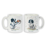 Springer Spaniel Shooting Mug. Dinner is served by Bryn Parry