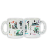 The Shooting Mug Sex in the Country by Bryn Parry from CountrysideGreetings is a white ceramic mug featuring a humorous outdoor cartoon scene. Dishwasher safe, this quirky mug makes a fun gift for countryside and shooting enthusiasts.