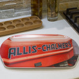 Allis-Chalmers tractor tea tray, serving tray by Charles Sainsbury-Plaice