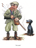 Shooting Greeting Card. The Loader by Bryn Parry