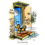 Thelwell Cartoon Dog Greeting Card Multipack – Set of 12 Square Cards