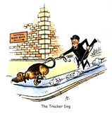 Thelwell Cartoon Dog Greeting Card Multipack – Set of 12 Square Cards
