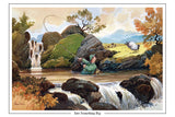 Into Something Big fishing cartoon Greeting Card by Thelwell