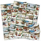 Horse, pony, sheep, dog, reindeer Christmas wrapping paper