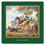 Set of six Thelwell Horse Racing Coasters