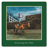 Set of six Thelwell Horse Racing Coasters