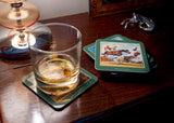 Set of six Thelwell Horse Racing Coasters