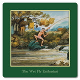 Set of six Thelwell Fishing Coasters.