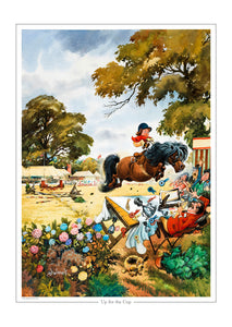 Laughter and Landscapes. New Thelwell Exhibition at Mottisfont Abbey 2019
