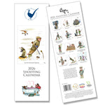 Bryn Parry Shooting Calendar 2026 – Slim Humorous Field Sports Wall Planner for Countryside Fans
