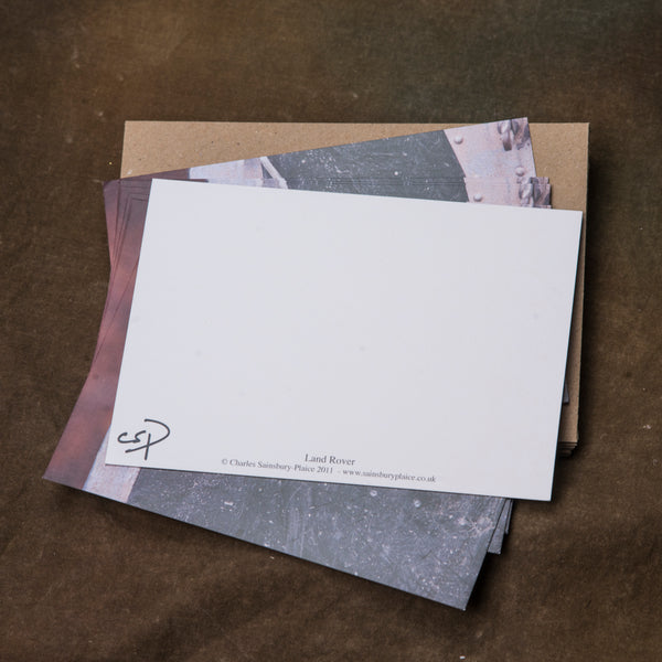 Land Rover Note Card Printable Land Rover Notecard Pack - 10 Postcards with Envelopes ...