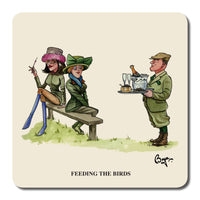 Set of Six Bryn Parry Shooting Cartoons Coasters – Iconic "Sex in the Country" Series