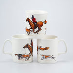 Tail End Charlie Bone China Sporting Mug by Bryn Parry
