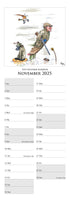 Calendrier des types de prise de vue 2025 par Bryn Parry