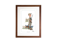 The Belted Earl  Bryn Parry Open Edition Print. Perfect for game shooting fans