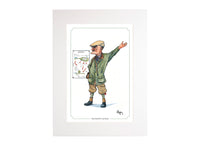 Le capitaine de tir Bryn Parry Open Edition Print. Parfait pour les fans de jeux de tir