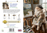 Clawed Monet | Funny Cat Artist Greeting Card | A5 Blank Card