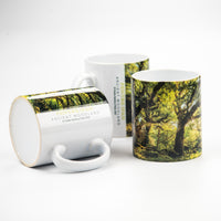 Ceramic Tree and Woodland  Mug. Pentre Ifan by Charles Sainsbury-Plaice