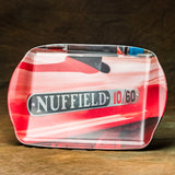 Nuffield Tractor Badge Medium Melamine Serving Tray by Charles Sainsbury-Plaice