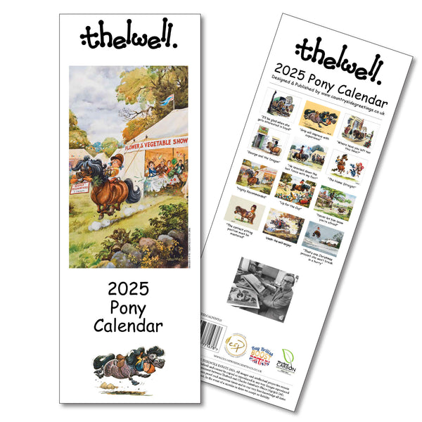 Thelwell Pony Calendar 2025