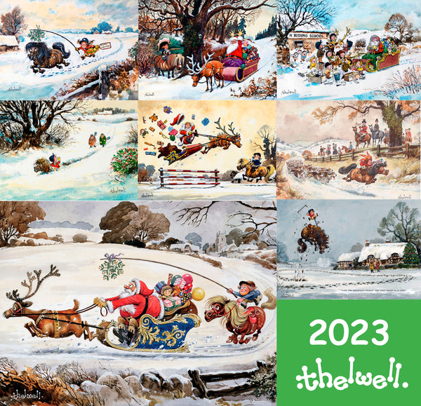 Thelwell's Pony Christmas Card Multipack 2023