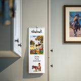 Thelwell Pony Wall Calendar 2026 Slim UK-Made Equestrian Humour Monthly Planner