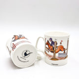 Bryn Parry Horse Riding Bone China Mug | Showjumping Cartoon Mug