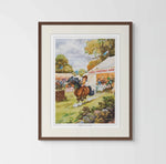 funny any cartoon framed print up for the cup by thelwell