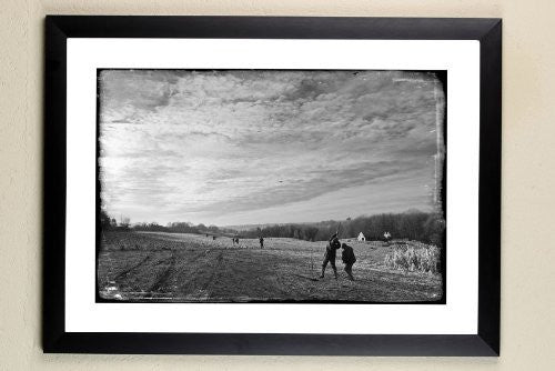 Shooting print. Brimpsfield Park by Charles Sainsbury-Plaice