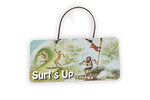 Surfing Door Sign. Surfs Up by Thelwell.
