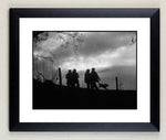 Shooting limited edition print. Beaters going home by Charles Sainsbury-Plaice