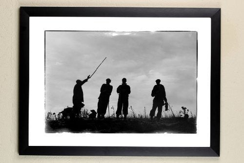 Shooting limited edition print. The Next Drive by Charles Sainsbury-Plaice