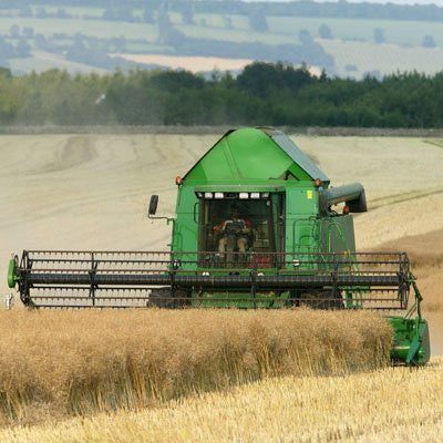 Combine Harvester Greeting Card with Sound