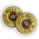 2 Hull Cartridge Fridge Magnets - also suitable for shotgun and filing cabinets - a great shooting gift