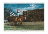 Horse Racing cartoon print. Shortening the Odds by Norman Thelwell