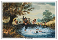 Fishing cartoon greeting card by Thelwell