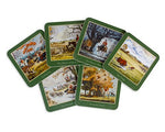 Set of six Thelwell Hunting Coasters