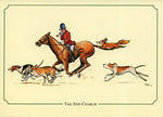 Fox hunting notecard pack by Bryn Parry. Tail End Charlie