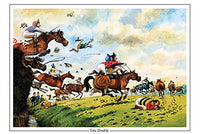 Horse Racing Greeting Card "Tote Double" by Norman Thelwell
