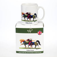 Horse mug. Clothes Horses by Alex Underdown