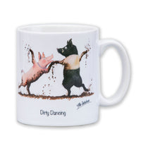 Pig Mug. Dirty Dancing by Alex Underdown