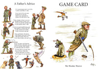 Shoot Game Cards. Wet Weather Warrior by Bryn Parry