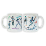 Cricket Mug. Cricketing Terms by Bryn Parry