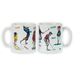 Golf Mug. Golfing Terms by Bryn Parry