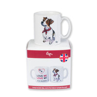 Jack Russell Terrier Mug by Bryn Parry