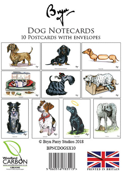 Fun Dog Notecards by Bryn Parry